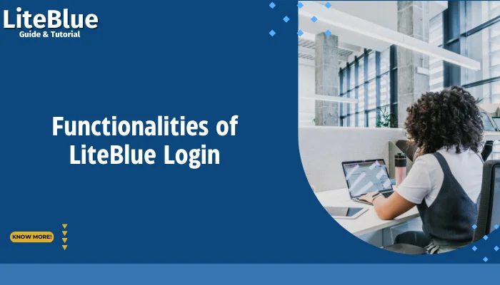 Functionalities of LiteBlue Login